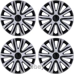 4-Pack 16-Inch Wheel Rim Covers Fits Most Vehicles, Easy Install