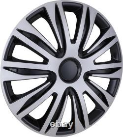 4-Pack 16-Inch Wheel Rim Covers Fits Most Vehicles, Easy Install