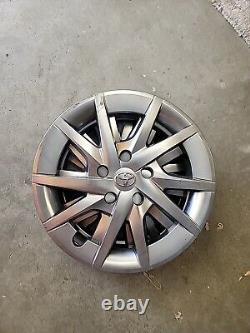 4 Used 2012-2018 OEM Toyota Prius V 16 Hub Caps Full Wheel Covers Rim Cap