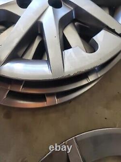 4 Used 2012-2018 OEM Toyota Prius V 16 Hub Caps Full Wheel Covers Rim Cap