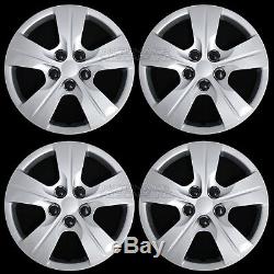 4 fit 2016-2018 Chevy Cruze L LS 15 Bolt On Wheel Covers Hub Caps fit Steel Rim