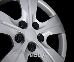 4 fit 2016-2018 Chevy Cruze L LS 15 Bolt On Wheel Covers Hub Caps fit Steel Rim