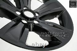 4 fit Dodge Charger 2015 16 17 18 Black 18 Wheel Skins Hub Caps Full Rim Covers