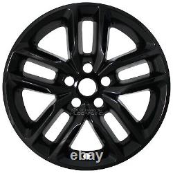 4 fits Dodge Durango GT R/T 2021-2023 Black 20 Wheel Skins Hub Caps Rim Covers