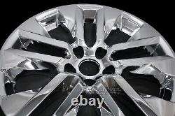 4 fits Toyota RAV4 2019-2023 Chrome 19 Wheel Skins Hub Caps R19 Rim Skin Covers