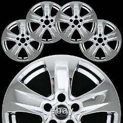 4 for 2019-2022 Toyota RAV4 XLE Chrome 17 Wheel Skins Hub Caps Full Rim Covers