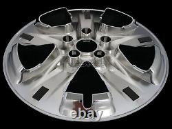 4 for 2019-2022 Toyota RAV4 XLE Chrome 17 Wheel Skins Hub Caps Full Rim Covers