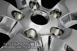 4 for Dodge Ram 1500 2013-17 Chrome 20 Wheel Skins Hub Caps 5 Spoke Rim Covers