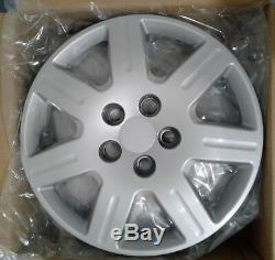 4 pack Honda Civic 06-11 16 bold on hubcaps silver wheel covers 7 spoke rim New