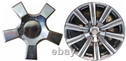 4260B-60380 Fits For LX570 2016-2020 Chrome Center 21 Wheel Rim Hub Cap Emblem