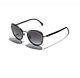 $490. Chanel Current 2021 Sty. Pantos Silver Tweed Metal Inside Rim New