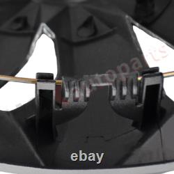 4PC 14 Inch Hubcas Wheel Covers Universal Silver Snap On fits R14 Tire and Rim