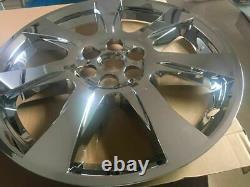 4Pcs Hubcaps Caps Rim Cover For 2010 2011 2012 Cadillac SRX 20 Wheel Hub Silver