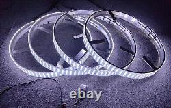 5-Row Crazy Bright Pure White LED Wheel Rim Lights for Car Truck LED Underglow