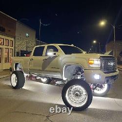 5-Row Crazy Bright Pure White LED Wheel Rim Lights for Car Truck LED Underglow