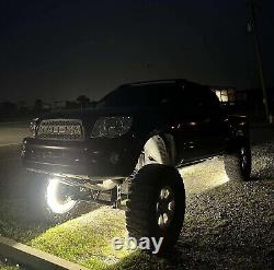 5-Row Crazy Bright Pure White LED Wheel Rim Lights for Car Truck LED Underglow