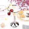 5 Oz Clear Silver Rim Disposable Plastic Martini Cocktail Party Glasses Wedding