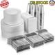 700 Piece Heavy Duty Disposable Dinnerware Set Events Parties Weddings New