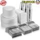 700 Piece Heavy Duty Disposable Dinnerware Set Events Parties Weddings New