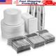 700 Piece Heavy Duty Disposable Dinnerware Set Weddings Parties Events Plastic
