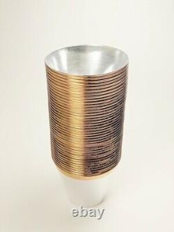 9oz Fancy Disposable Rimmed Cups Gold, Silver, Rose Gold (Wholesale, Bulk)