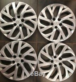 A Set Of Toyota Corolla 2017 2018 Hubcaps Wheel Rim Covers 16 P/n 42602-02520