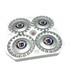 Alpina Wheel Rim Center Cover Cap 4 Set With Keys Bmw F01 F02 F06 Alpina B6 B7