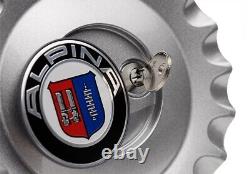 ALPINA Wheel Rim Center Cover Cap 4 pcs Set With Keys BMW E65 E66 Alpina B6 B7