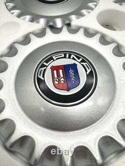 ALPINA Wheel Rim Center Cover Cap 4 pcs Set With Keys BMW E65 E66 Alpina B6 B7