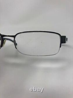 ARMANI EXCHANGE AX127 Eyeglasses Frame Half Rim 53-18-140 Silver Blue Q374