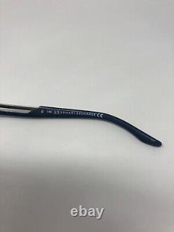 ARMANI EXCHANGE AX127 Eyeglasses Frame Half Rim 53-18-140 Silver Blue Q374