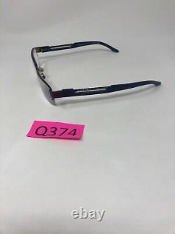 ARMANI EXCHANGE AX127 Eyeglasses Frame Half Rim 53-18-140 Silver Blue Q374