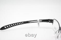 Adidas A880 Black Silver Half-Rim Eyeglasses New