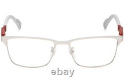 Adidas SP5024 017 Silver Plastic Optical Eyeglasses Frame 55-17-140 Sport 5024