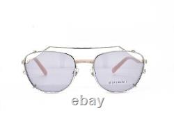 Alain Mikli Clip-on Sunglasses Eyeglasses Silver Pink 52-18-140 2024 003