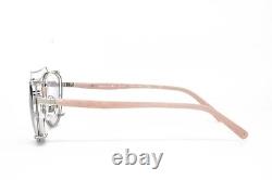 Alain Mikli Clip-on Sunglasses Eyeglasses Silver Pink 52-18-140 2024 003