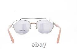 Alain Mikli Clip-on Sunglasses Eyeglasses Silver Pink 52-18-140 2024 003