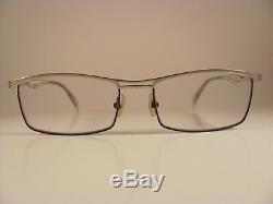 Alain Mikli ML0939 Clear Black & Silver Full-Rim RX Eyeglass Frames 57-16-140