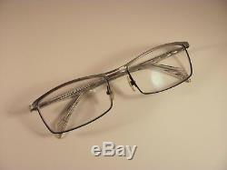 Alain Mikli ML0939 Clear Black & Silver Full-Rim RX Eyeglass Frames 57-16-140