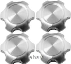 Alloy Rim Wheel Center Hub Hubcap Cap For 2002-2009 120 SERIES Brushed Silver