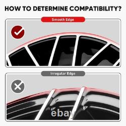 Alloy Wheel Rim Protectors 20 Silver Easy Install Heavy Duty Protection 8 Colors Alloy Wheel Rim Protectors 20 Silver Easy Install Heavy Duty Protection 8 Colors