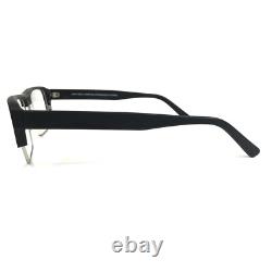 Andy Wolf Eyeglasses Frames 4477 col. F Brown Silver Square Full Rim 54-17-145
