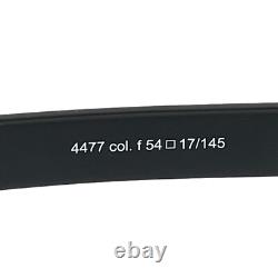 Andy Wolf Eyeglasses Frames 4477 col. F Brown Silver Square Full Rim 54-17-145