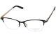 Ann Taylor Atp012 C03 Blue Metal Semi Rim Optical Eyeglasses Frame 50-16-130 Ab