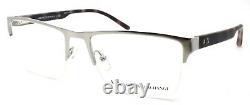Armani Exchange AX1026 6020 Men's Eyeglasses Frames Half-rim 54-18-140 Silver