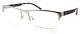 Armani Exchange Ax1026 6020 Men's Eyeglasses Frames Half-rim 54-18-140 Silver