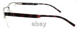 Armani Exchange AX1026 6020 Men's Eyeglasses Frames Half-rim 54-18-140 Silver