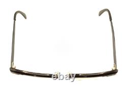 ArtCraft Vintage Black Silver Cat Eye Eyeglasses Frames 50-20 140 USA Women