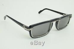 Authentic Cartier Sunglasses Vertigo 54 25 135 Navy Frame Silver Rim Louis WG V2