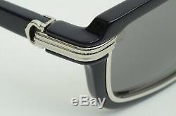 Authentic Cartier Sunglasses Vertigo 54 25 135 Navy Frame Silver Rim Louis WG V2